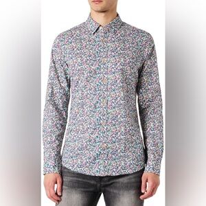 Scotch & Soda Multicolor Floral Casual Button Down Shirt